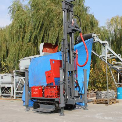 China Cultivate 200meter Air Drilling Water Well Drilling Rig for sale