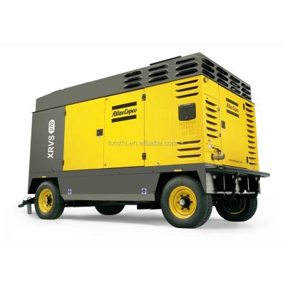 China 35Bar Lubricated Air Compressor High Pressure Diesel Atlas Copco For Mine for sale