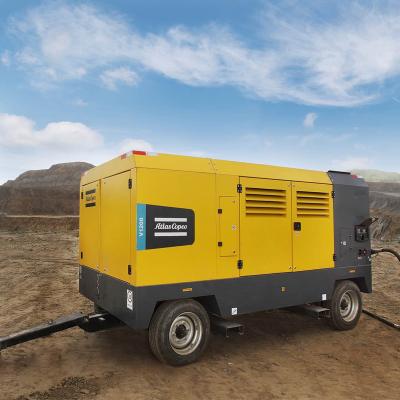 China Atlas Copco 985cfm 25Bar Lubricated Portable Diesel Air Compressor For Well for sale