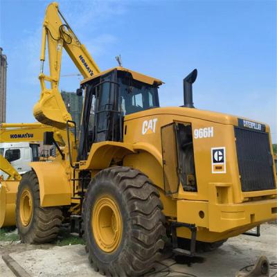 China Caterpillar 966h Wielladder Gebruikt Wielladder Motorvermogen 195kW Te koop