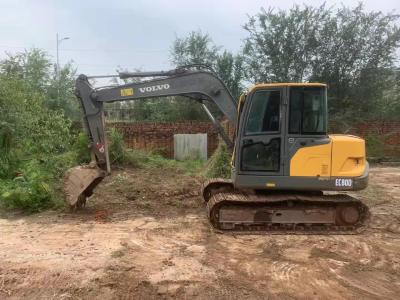 China Sweden imported high quality Volvo EC80D crawler excavator machine used almost new 100%ready for sale