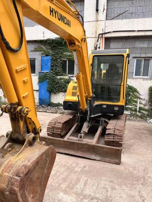 China Used Hyundai R60 Bucket Capacity Max. 0.18 M3 5.6m Transport length for sale