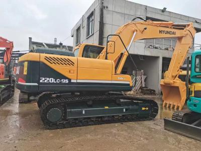 China 112KW Engine Used Hyundai R220LC 9.53m Transport Length for sale