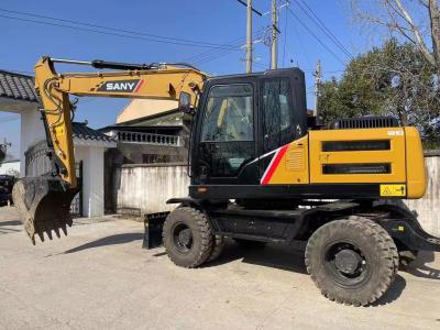 China Ready To Work Chinese Original SANY SY155W Used Wheel Excavator TCD4.1 L4 Engine type for sale