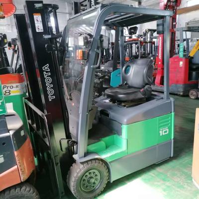 China Used Compact Electric ForkliftToyota 7FBE10 Tcm Forklift Engine Power 2 Ton for sale