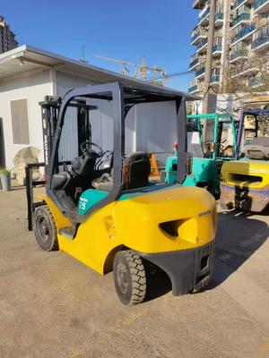 China Japan Used Compact Electric Forklift Komatsu 2.5 Ton Forklift Engine Power for sale