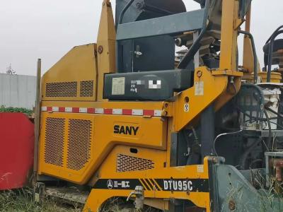 China Two-axle Lowbed Semi Trailer SANY DTU95C Commonly  For Transporting Heavy Or Oversized Loads for sale