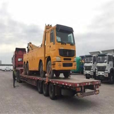 China SINOTRUK 6x4 40 Ton Under Lift Heavy Duty Rotator Wrecker Tow Truck for sale