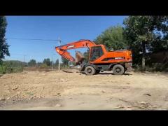 Doosan Dh210w-7 Used Korea Used Wheel Loader Wheel Excavator 101kW