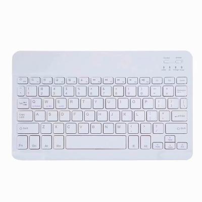 China Anti-ghosting 10 inch Mini Keyboard Computer Wireless Keyboard for iPad Tablet USB Rechargeable Keyboard for sale