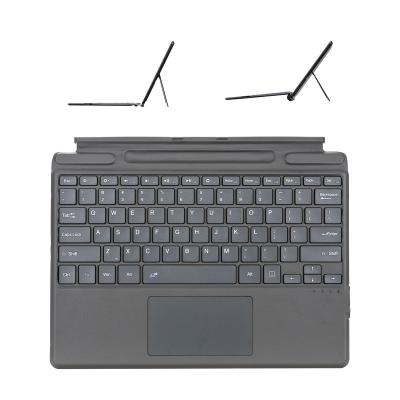 China High Quality Wireless Microsoft Surface Pro 8/pro Backlight Wireless X Keyboard with Pencil Holder for Microsoft Tablet Laptop Keyboard for sale