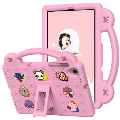 China Fanshion Simple Kids Handheld Shockproof Cartoon EVA Foam Stand Cover Case for ipad air air2 pro9.7 ipad 9.7 tablet new for sale