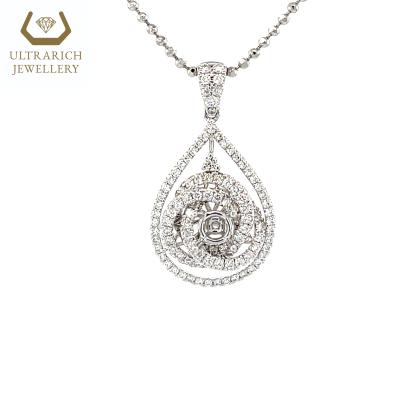 China Good FASHIONABLE Chic Jewelry Producer of Diamond Pendant Semi-Mount Luxury Handcrafted for sale