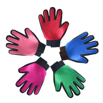 China Sustainable Soft Hair Remover 180 Pins Deshedding Reasonable Prices Pet Grooming Clean Brush Gloves for sale