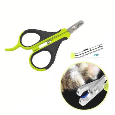 China Viable Safety Wholesale Pet Nail Scissors Custom Pet Nail Trimmer Tools Pet Beauty Specialist Nail Cutter for sale