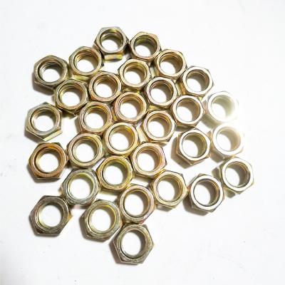 China Heavy Industry Factory Wholesale High Strength Color Galvanized Hex Nut for sale