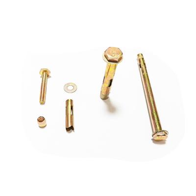 China Building Factory Wholesale Various Specifications Hexagon Floor Expansion Bolts for sale