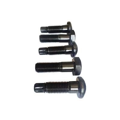 China Anti-corrosion Hot selling high strength blackened steel structure torsion shear round head bolts for sale