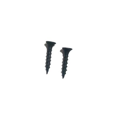 China Pan Factory Wholesale High Strength Flat Head Black Wood Screw Drywall Screws for sale