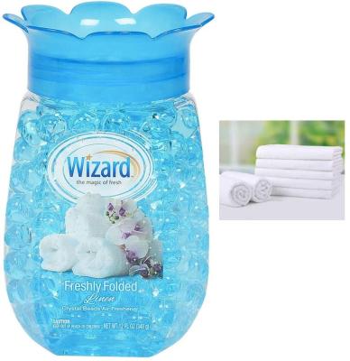 China USA 8 oz long lasting natural fragrance and all certificate approved water beads crystal deodorant air freshener for sale