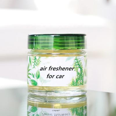 China Gel Solid Car Fragrance Air Freshener Lovely Musk Scent Car air freshener for sale