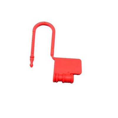 China PP Guangzhou factory Orange color customize size plastic wire padlock security seals for sale