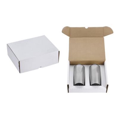 China Disposable Shipping Packing Boxes Stainless Steel Sports Tumblers Cups Tumbler Paper Packing Boxes for sale