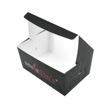 China Recycled Disposable Quick Takoyaki Paper Box Takoyaki Takeway Food Packing Materials Takeaway Food Box for sale