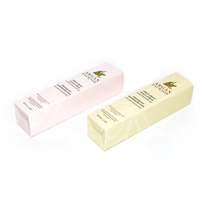 China Recycled Materials Wholesale Custom Design Lip Gloss Cosmetics Perfume Kraft Packaging Box for sale