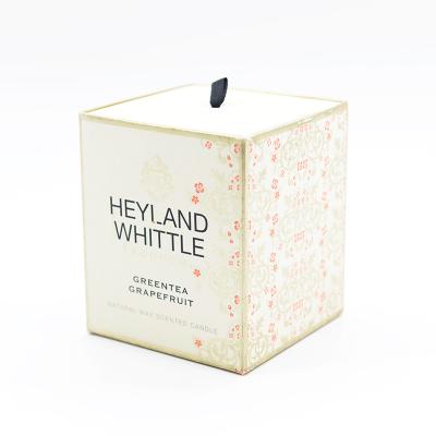 China Recyclable Wholesale Custom Printing Candle Jars And Boxes Luxury for sale