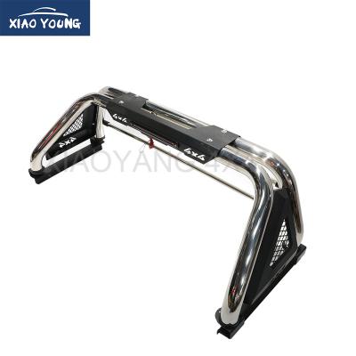 China Factory-direct Stainless Steel Pickup Anti Sport Roll Bar For Ranger T6 T7 Hilux Vigo Revo Rocco NP300 Triton L200 Dmax for sale