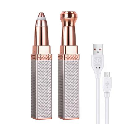 China USB CE CE MSDS FCC MSDS Eyebrow Trimmer Shaver Lady Shaver Eyebrow Hair Remover Lady Shaver Eyebrow Remover Electric Rechargeable Electric Eyebrow Trimmer for sale