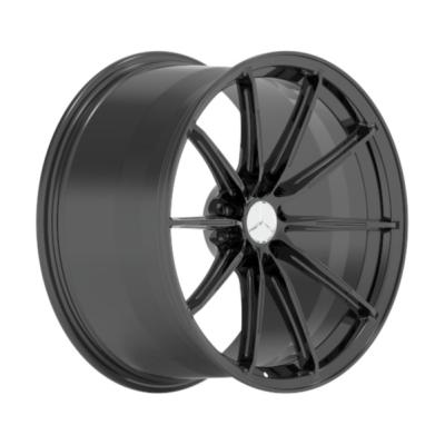 China Aviation Alloy 6061-T6 23 Inch Modified Alloy Wheels Custom Black Passenger Aluminum Rims 20 21 22 Forged Wheels For Any Car for sale