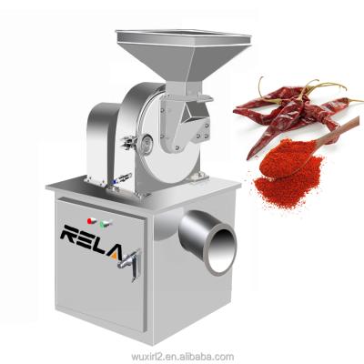 China 30 kg/h CE Commercial Automatic Pepper Grinding Machine Hammer Miller Easy Operation High Efficiency Small Stainless Steel Red Chilli For Dry Chilli Powder for sale