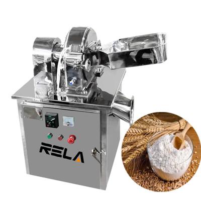 China 12-120 Mesh Industrial Electric Wheat Easy Operation CE High Efficiency Powder Hammer Grinding Machine Stainless Steel Flour Fine Roller Mill for sale