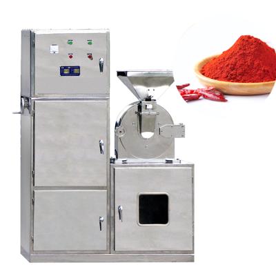 China 30 kg/h Easy Commercial Red Crusher CE High Efficiency Operation Electric Chilli Dust-Collection Chilli Grinding Machine Stainless Steel Chilli Crushing Machine for sale