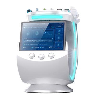 China 2020 Micro Exfoliators Skin Scanner Analyzer Aqua Facial Cleansing Face Exfoliating Dermabrasion Water Peeling Hydraulic Facial Machine for sale