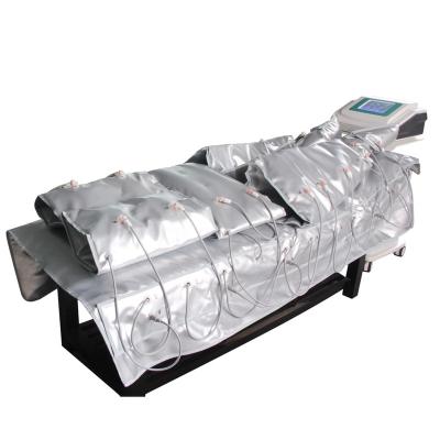 China Professional Far Infrared Detox Pressoterapia Sauna Blanket Presoterapia Full Body Massage Drainage Lymphatic Machine for sale