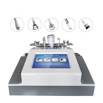 China Newest Blood vessel removal Adelgazar 980nm diode laser physiotherapy machine for blood vessels spider vein vascular removal for sale