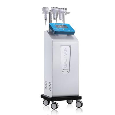 China Hot Weight Loss 5D Vacuum Ultrasonic Cavitar Multi Body Slimming Fat Removal 80k 40k Cavitation Machine for sale