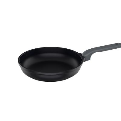 China 20/22/24/26/28cm Aluminum Nonstick Coating Frying Die Cast Viable Pan Without Lid Phenolic Handle With Soft Touch Frying Pan Full Induction for sale