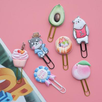 China Diy Office School Office Bubble Clip Hand Account Pendulum Pendulum Paper Clip Stationery Supplies, 2pcs/pack for sale