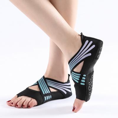 China New Cotton Yoga Shoes Female Beginners Soft Bottom Pilates Indoor Yoga Training Shoes Dance Shoes M602 for sale