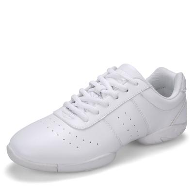 China PU Dance Shoes Modern Soft Female Fitness Sports D307 Dance Outsole Jazz Sneakers Aerobics Breathable Lightweight Ladies Men Woman for sale