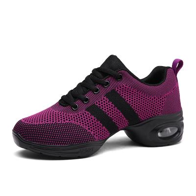 China Mesh (Air Mesh) 2022 Hot Sale Sports EU34-41 Feature Soft Outsole Blast Dance Shoes Sneakers For Woman Practice Shoes Modern Dance D310 for sale