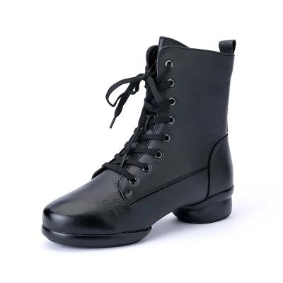 China PU Genuine Leather Latin Jazz Shoes Men Dance Shoes Ballroom Dance Tango Shoes Man Dance Sneakers MA01 for sale