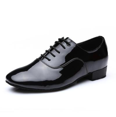 China Modern Mens Ballroom Latin Tango Dance Shoes GENUINE LEATHER Man Shoes Ballroom Dancing Sneakers Salsa Shoes A93 for sale