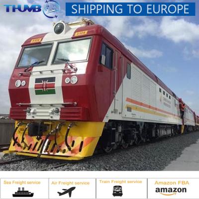 China Rail Freight China direct to Poland Germany train shipping door to door delivery in train fast and safe ddp for sale