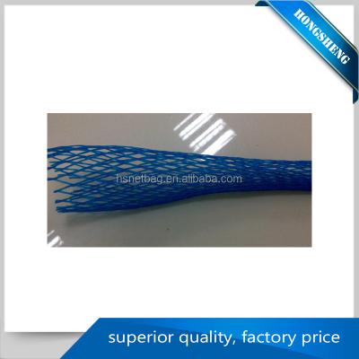 China plastic tube mesh sleeve protective net for parts HS002 for sale