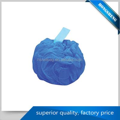 China soft & Wholesale Custom Shower Blast Bath Pouf Sponge Health Ball Type for sale